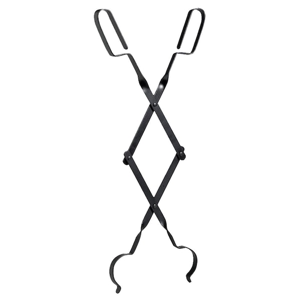 21St Century Iron Scissor Tong, Black - S35
