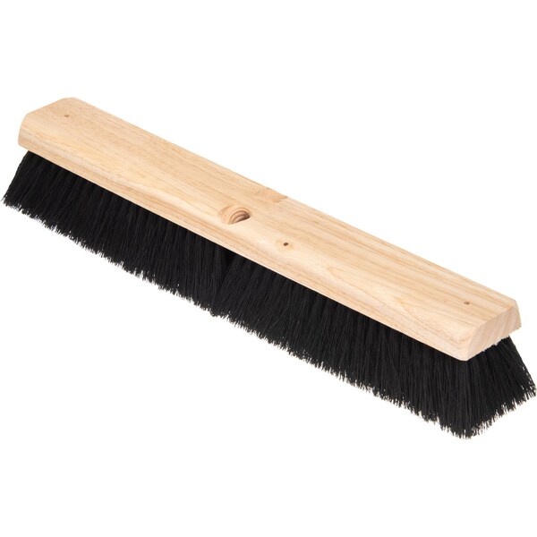 Carlisle Foodservice Tampico Floor Sweep, 18", Blk, PK12 - 3621921803