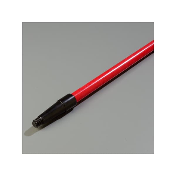 Carlisle Foodservice Fbrgl Tapered/Threaded Hndl, 60", Red, PK12 - 4022005