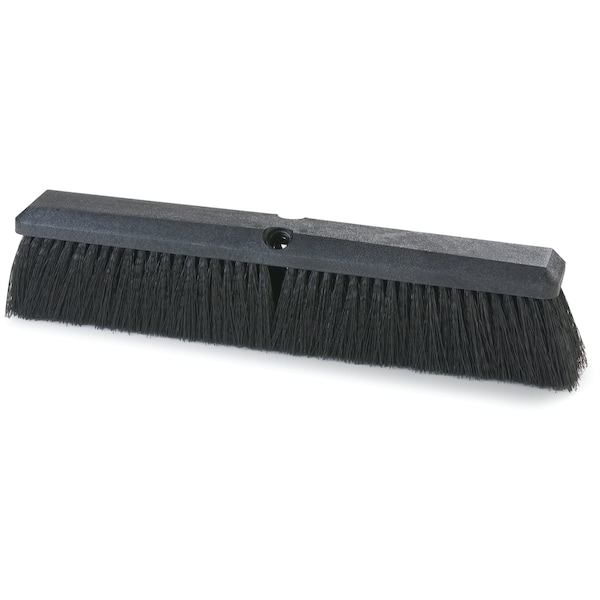 Carlisle Foodservice Polypropylene Sweep, 18", Black, PK12 - 362208P1803