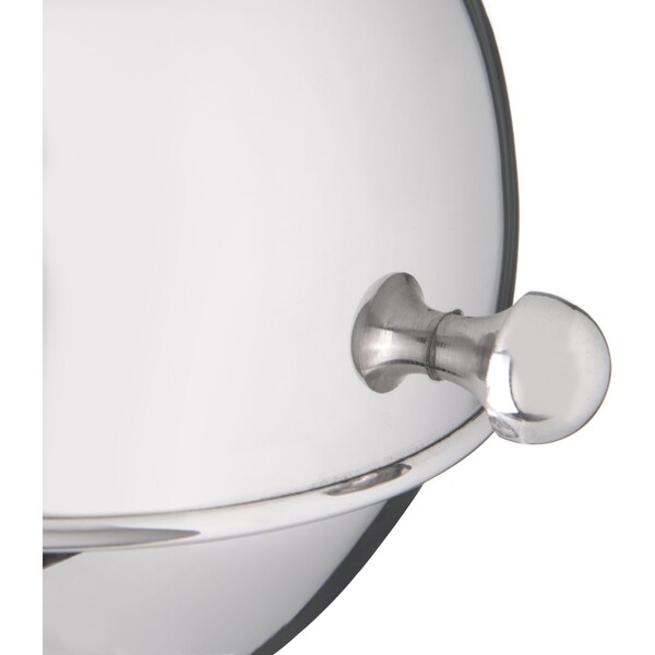 Carlisle Foodservice Roll-Top Covered Dish, 10 oz., SS, PK12 - 609131