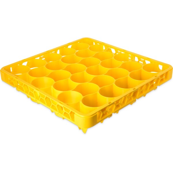 Carlisle Foodservice Long Glass Rack Ext, 30 Comp, Ylw, PK4 - REW30LC04
