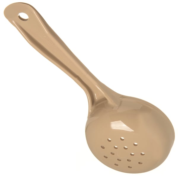 Carlisle Foodservice Perforated Short Handle, 4 oz., Beige, PK12 - 432906