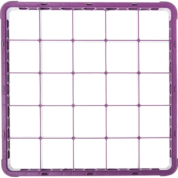 Carlisle Foodservice Dvde Glss Rack Ext, 1.78", Lvn, 25 Comp, PK6 - RE25C89