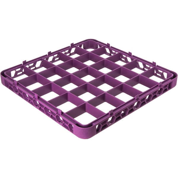 Carlisle Foodservice Dvde Glss Rack Ext, 1.78", Lvn, 25 Comp, PK6 - RE25C89