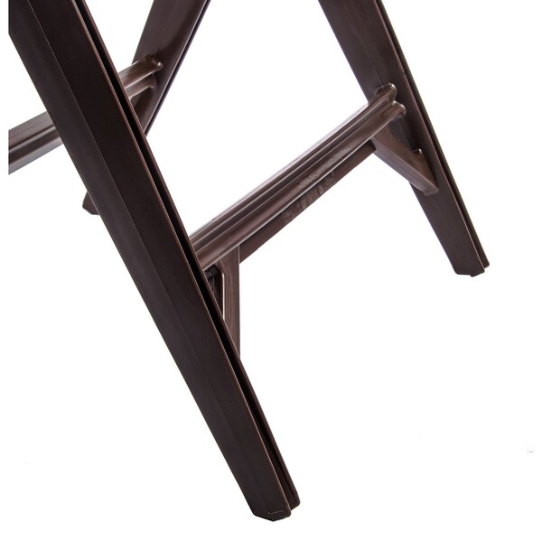 Carlisle Foodservice Plastic Stand, 30-1/2", Walnut, PK6 - C3630W11