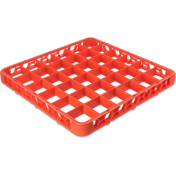 Carlisle Foodservice Dvde Glss Rack Ext, 1.78", Orn, 36 Comp, PK6 - RE36C24