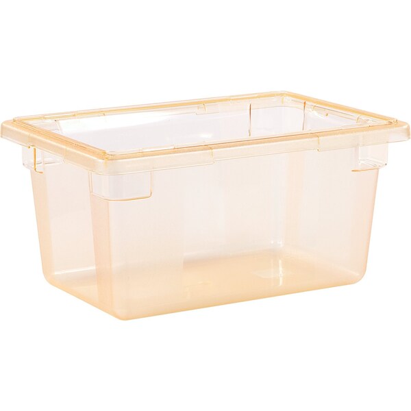 Carlisle Foodservice Strge Container, 5 gal., 18x12x9", Yl, PK6 - 10612C22