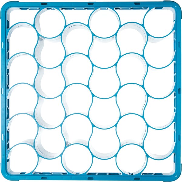 Carlisle Foodservice Long Glass Rack Ext, 30 Comp, Blu, PK4 - REW30L14