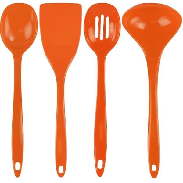 Reston Lloyd Reston Lloyd 81500 4pc Melamine Utensil Set  Orange - 81500