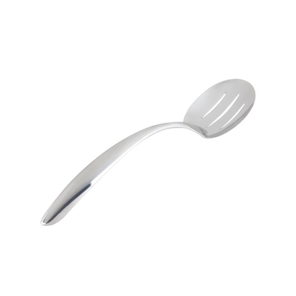 Bon Chef Ez Use Banquet Serving Slotted Spoon 13.5" W/Hollow Cool Hndl - 9458