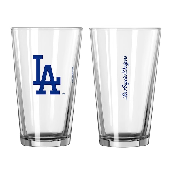 Logo Brands Los Angeles Dodgers 16oz Gameday Pint Glass - 515-G16P-1