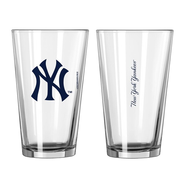 Logo Brands New York Yankees 16oz Gameday Pint Glass - 520-G16P-1