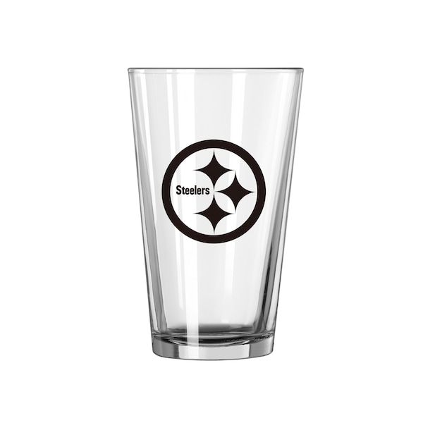 Logo Brands Pittsburgh Steelers 16oz Gameday Pint Glass - 625-G16P-1