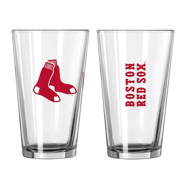 Logo Brands Boston Red Sox 16oz Gameday Pint Glass - 505-G16P-1
