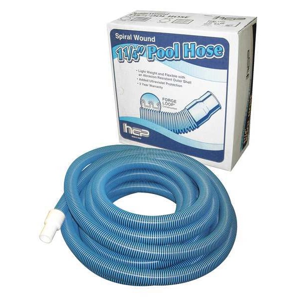Blue Wave Vacuum Hose, 216in. L x, 1-1/4in. W - NA101
