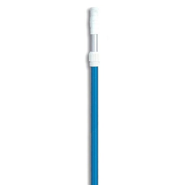 Pool Central Pool Central 32037733 6 - 12 in. Adjustable Blue Aluminum Swimming Pool Telescopic Pole for Vacuums & Skimmers - 32037733