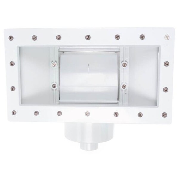 Custom Molded Products Custom Moulded Products 25511000900 Wide Mouth Above Ground Skimmer Kit; White - 25511000900