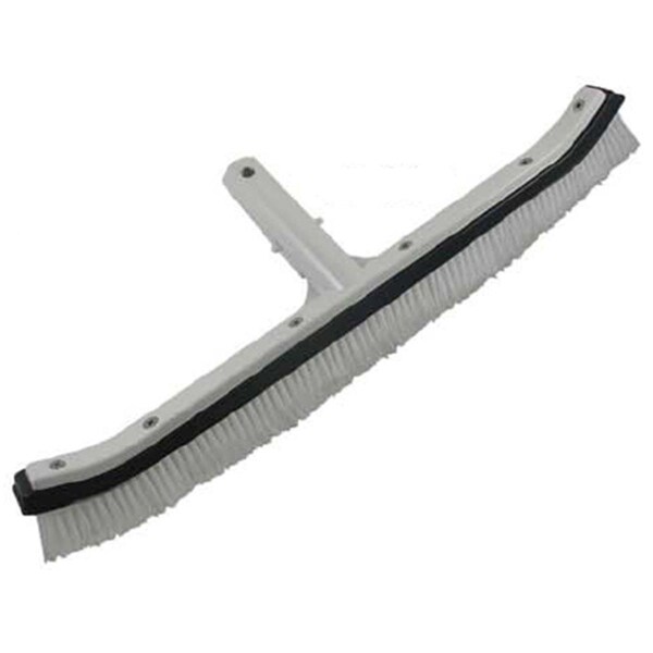 Jed Pool Tools 18 in. Deluxe Enameled Aluminum Back Wall Cleaning Brush - JED262