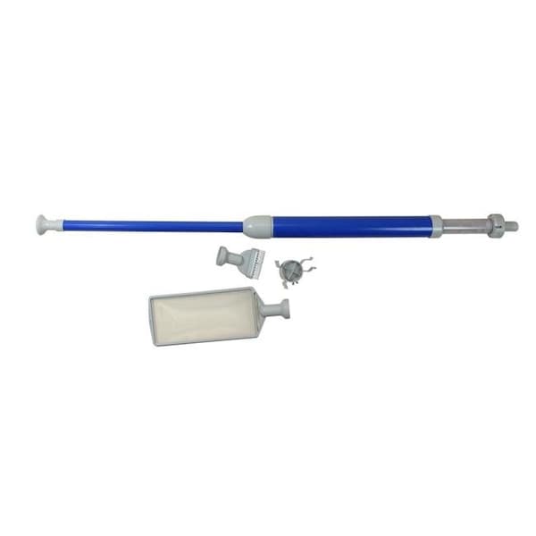 Pool Central Pool Central 32803040 Pool & Spa Vacuum Maintenance Kit with Leaf Skimmer & Brush; 75 in. - 6 Piece - 32803040