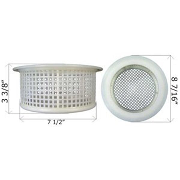 Handson Aladdin Equipment American Stubby & Swimrite Skimmer Basket - HA2546251