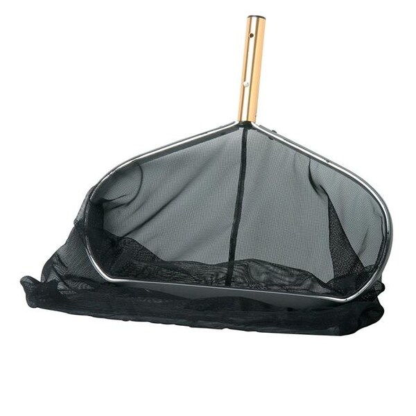 Pool Central Pool Central 32590874 18.5 in. Professional Swimming Pool Leaf Rake Skimmer Head with Ultra-Deep Mesh Bag - 32590874