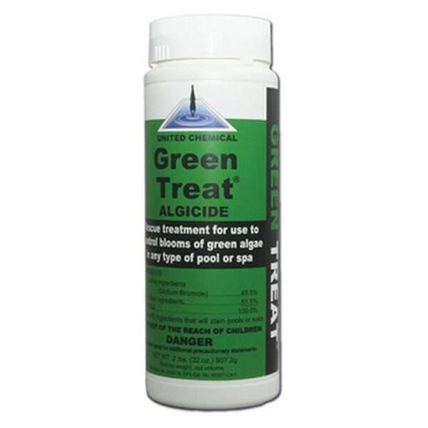 United Chemical United Chemical GTC12EACH Green Treat Algae Treatment; 2 lbs - GTC12EACH