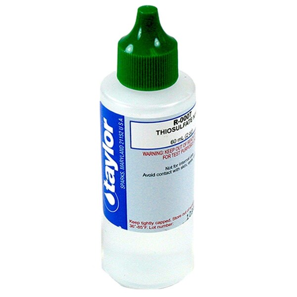 Taylor Technologies R-0007-C-12 2 Oz. Standard Thiosulfate Reagent No. 7 - TA60066
