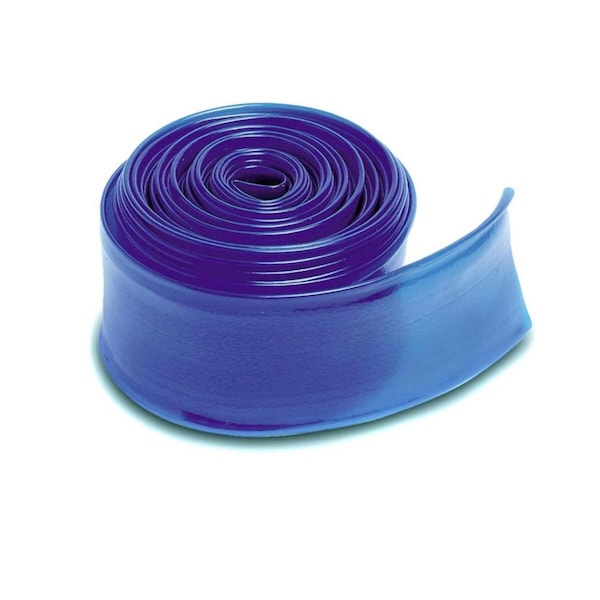 Pool Central 25 Ft. X 1.5 In. Transparent Blue Swimming Pool Filter Backwash Hose - 32591906