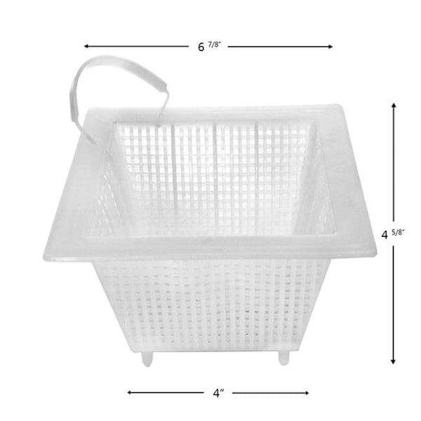 Ala-Pt ALA-PT APCB39 7 x 7 in. Anthony Pool Skimmer Basket - APCB39