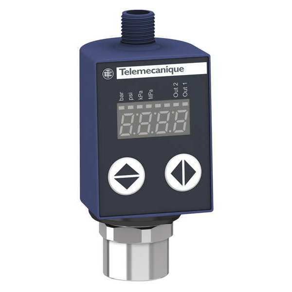 Sensor de presión Telemecanique Sensors, 0 a 145 psi, 4 a 20mA - XMLR010G2P05