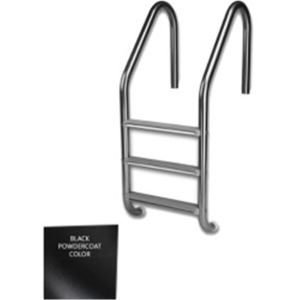 Inter-Fab 3-Step Economy Swimming Pool Ladder Stainless Steel Inground - L3E049S2