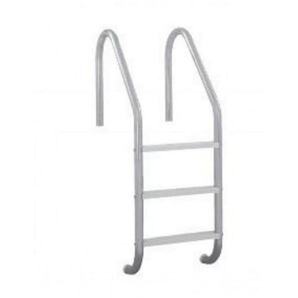 Sr Smith SR Smith  3 Tread 24 in. Econo Ladder Gray Sealed Steel Plastic Tread - VLLS103EVG