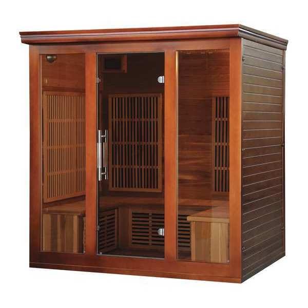 Radiant Cedar Sauna, 4-5 Person, 9 Carbon Heaters - BSA1322