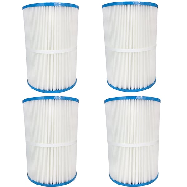 Zoro Select Hayward Super-Star Clear C-200 Replacement Pool Filter 4 Pack Compatible PA25/CX250-RE/FC-1230 - WP.HAY1230-4P