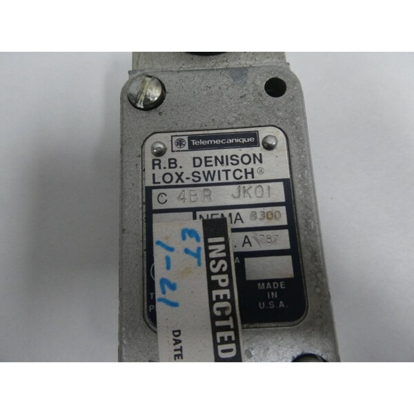 Interruptor de límite Telemecanique Sensors RB DENISON 300V-AC - C4BRJK01