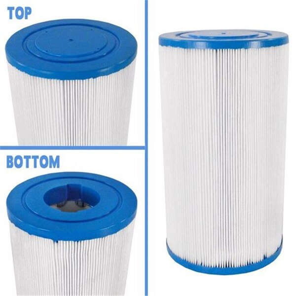 Filbur 4.37 x 7.75 in. with Closed Top Pool & Spa Replacement Filter Cartridge, 25 sq ft. - FI35314