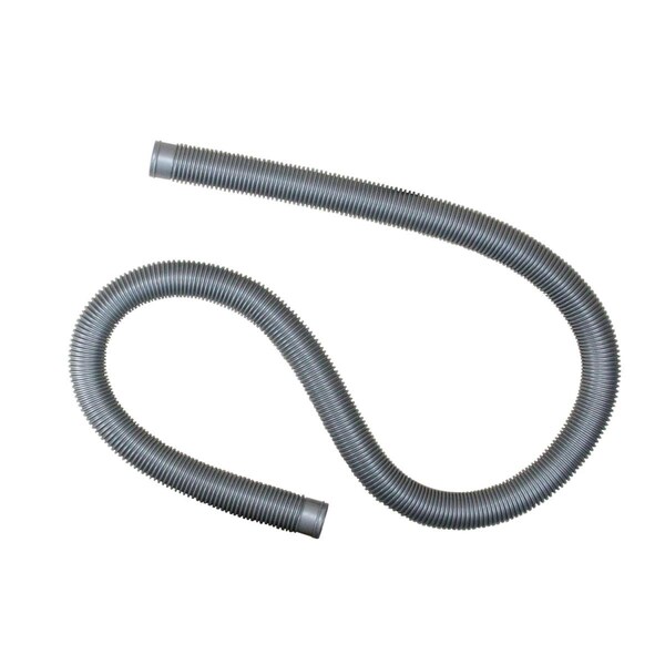 Pool Central 6 ft. x 1.5 in. Heavy-Duty Silver Pool Filter Connect Hose - 32756926