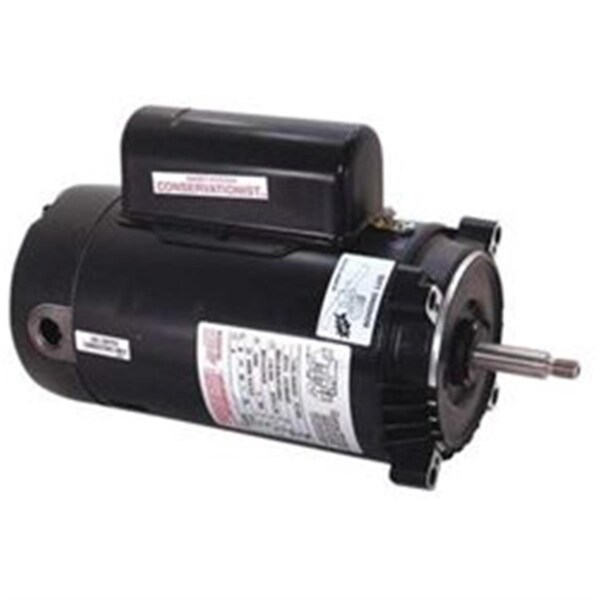 Regal Beloit 1 HP 115 & 230V Full-Rated Two-Compartment Pool Filter Motor 56J Threaded Shaft - CT1102