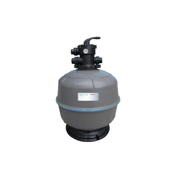 Waterco 16 in. 50 PSI E400 Micron Filament Wound Sand Filter with 1.5 in. Bulkhead Connection - 2260166NA