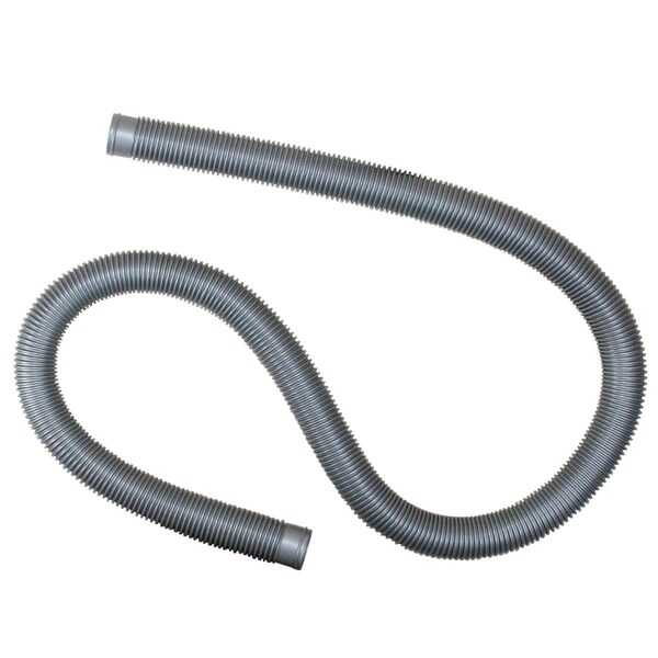 Pool Central 72 x 1.25 in. Heavy-Duty Silver Pool Filter Connect Hose - 32757236
