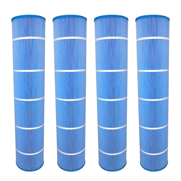 Approved Vendor Hayward CX 1260 Anti Microbial Replacement Pool Filter 4 Pack Compatible PA126-M/C-7495AM/FC-1296M - WP.HAY1296M-4P