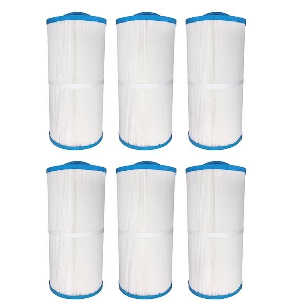 Approved Vendor Jacuzzi Hermosa Redondo Del Sol Spas Replacement Spa Filter 6 Pack PGW40SC-F2M/5CH-402/FC-2811 - WS.JCW2811-6P