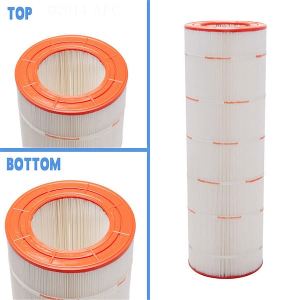 Super-Pro 4 oz 200 sq ft. 31.12 in. Replacement Filter Cartridge for Predator 200 - Pentair Clean & Clear 200 - SU393773