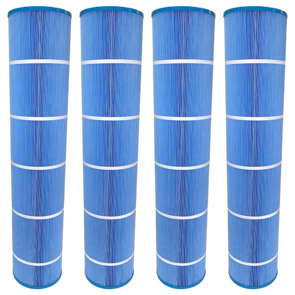 Zoro Select Jandy CL 580 Anti Microbial Replacement Pool Filter 4 Pack Compatible PJAN145-M/C7482AM/FC0820M - WP.JAN0820M-4P