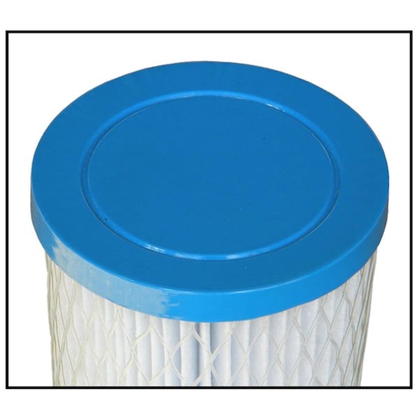 Kento Gear 7.06 in. 25 Sq. ft. Cartridge Filter with Top Closed Handle; Bottom 2 in. MPT - 5.75 in. Dia. - KE1414293