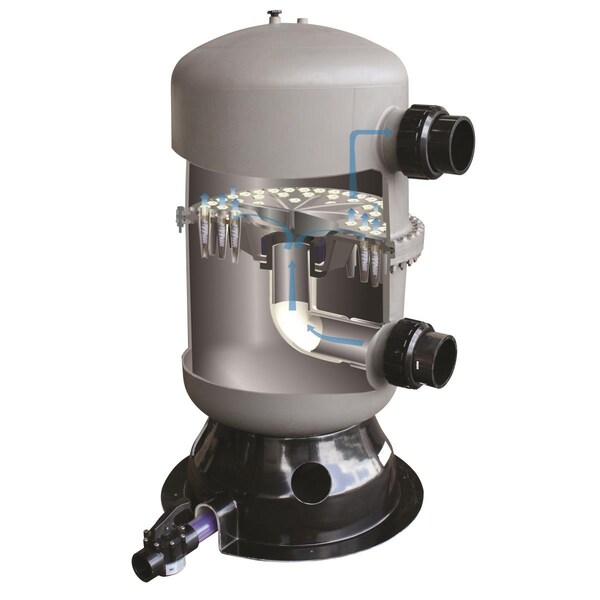 Hands On 4 in. Multicyclone 70XL NSF Approved Commercial Centrifugal Filter - HA3283128