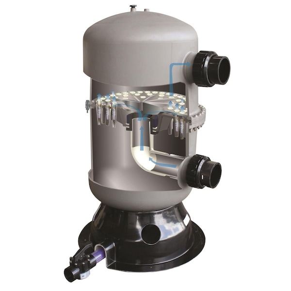 Waterco 4 in. Multicyclone 70XL NSF Approved Commercial Centrifugal Filter - 200392