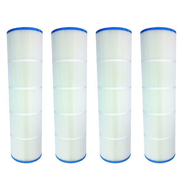 Zoro Select Hayward Swim Clear C4025 Replacement Pool Filter 4 Pack Compatible Cartridge PA106/C-7488/FC-1226 - WP.HAY1226-4P