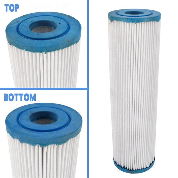 Powerhouse 2.87 x 9.75 in. Pool & Spa Replacement Filter Cartridge - 6 sq ft. - PO3321377